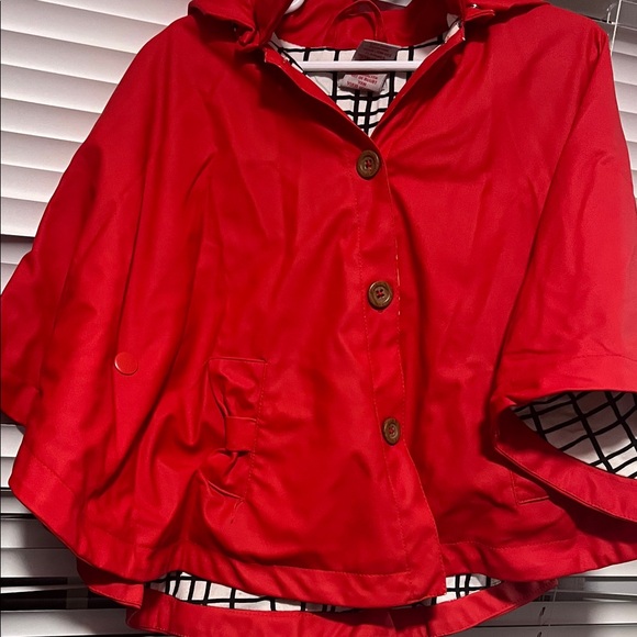 Tahari Other - Girls red rain jacket Size 5T